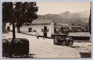Mexiko Stadt Vogelperspektive der Stadt Vintage RPPC Echt Foto Postkarte - Bild 1 von 2