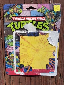 Vintage TMNT LEONARDO Teenage Mutant Ninja Turtles Card Back Cardback 1988 - Bild 1 von 9