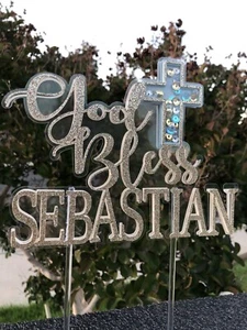baptism cake topper - Picture 1 of 1