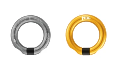 PETZL RING OPEN Befestigungsring Öse PSA Gurt Klettergurt Verbindungsöse