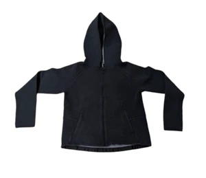 Lululemon Soul Cycle Women Jacket Size 6 Black Full Zip Hoodie Athleisure Active - Picture 1 of 7