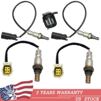 Nuevo sensor de oxígeno 4 piezas arriba+abajo para Dodge Charger 6,2 L V8 supercargador 2017-2020 Foto 1 de 4
