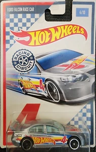 HOTWHEELS 1:64 Diecast Car - FORD FG FALCON RACE CAR Silver - Racing Circuit - Picture 1 of 2