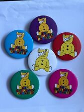 BBC Children in Need Pudsey Pin Badges - Group of 5 Various Colours