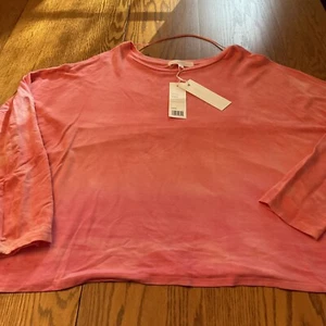 Adyson Parker Women's Tye Dye Shirt Long Sleeve Size XL. Orange HoneySuckle. NWT - Picture 1 of 2