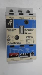 Cutler-Hammer W200M2CFC NEMA Größe 2 Motorstarter 45 A 3PH RECON - Bild 1 von 10