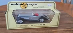Matchbox Models of Yesteryear Y-20 1938 Mercedes Benz 540K Silver - Picture 1 of 3
