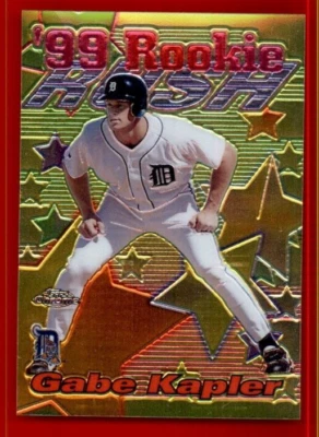 1999 Topps Chrome All-Etch #AE15 Gabe Kapler. - Image 1 of 2