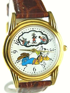 GOOFY  WATCH MOON  DAY DREAMING /FREE OF SCRATCHES/men's watch lot 535-box 139 - Picture 1 of 9
