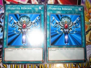 YU-GI-OH! COM PLAYSET (LOT DE 2) MONSTER REBORN LEHD-FRB19 EDITION 1 FRANCAIS - Picture 1 of 1