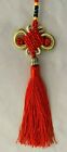 Red 7" Oriental Dangle Ornament Figurine
