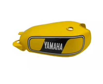 Ajuste para Yamaha 250 DT DT250 Enduro aço tanque de gasolina pintado de amarelo 1977-1979 - Imagem 1 de 4