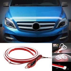86" Dynamic LED Running Light Front Hood Strip Ambient Lamp For Mercedes B-Class - Picture 1 of 9