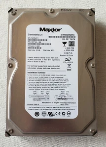 Maxtor 320 GB SATA 3.5 Hard Drive 7200.RPM STM3320620A TESTED & Scanned - Picture 1 of 2