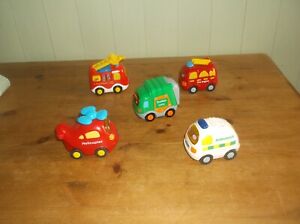 VTECH toot toot cars bundle X5 LIGHTS AND SOUNDS GREAT LOT.