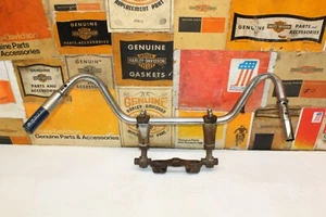 Harley Knucklehead Panhead Springer Fork Inline Handlebars Riser Clamp Flanders - Picture 1 of 20