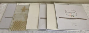 6 Neu in Verpackung Project Life 12 x 12, Posten 2 von A, 1 von B, Sammelalbum Seitenschutzfolien - Bild 1 von 9
