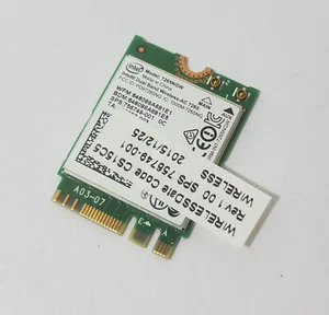Wlan Bluetooth Combo Card 5GHz Intel Dual Band Wireless-AC 7265 a. HP 840 850 G2 - Bild 1 von 2