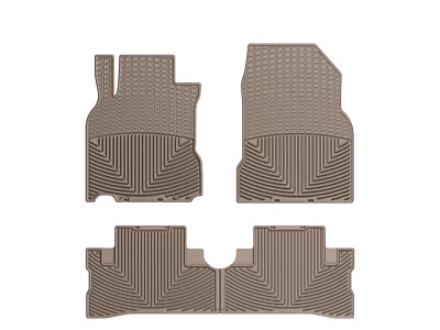 WeatherTech 全天候脚垫适用于日产 Cube 2009 - 2014 棕褐色 — 第 1/4 张图片
