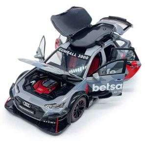 1:24 Audi RS6 Avant DTM Metal Die Cast Modelo de coche Juguete para niños Gris - Imagen 1 de 13