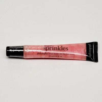 Philosophy High Flavor Lip Shine Sugar Sprinkles 0.4 oz New SEALED DISCONTINUED - Image 1 of 3