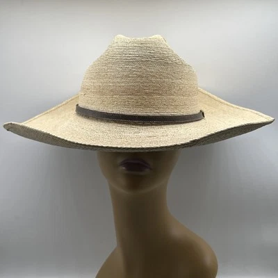 Atwood Cowboy Hat Mens Hereford Straw 7 3/8  Tan Low Crown Western Rodeo - Image 1 of 4