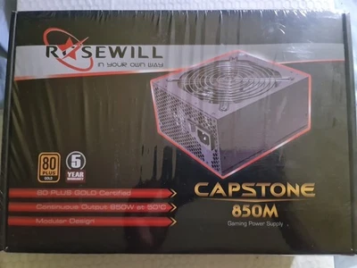 Rosewill CAPSTONE 850M 850 Watt Power Supply Semi-Modular (New) - Image 1 of 4