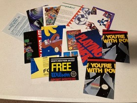 Pick a poster / insert / post card - NES and SNES - Complete your CIB!