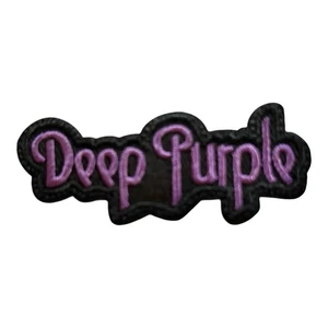 DEEP PURPLE.  Band Bügelbild Patch + EIN GRATIS STICKER BEIM KAUF! Klein Siehe Bild - Bild 1 von 3