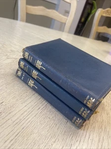 SIR WALTER SCOTT Nelson New Century Library LEATHER Book Set of 3 Volumes c 1900 - Imagen 1 de 9