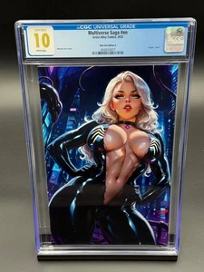 Multiverse Saga #nn CGC 10 (2025) - Gato Negro Venomizado - Wed Girl Edición A - Imagen 1 de 2