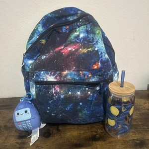 Cosmetic “Used  Backpack “( NewCup and Squishmallow Bandle - Picture 1 of 10