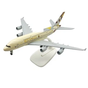 Expositor modelo acabado Etihad Airlines A380 aleación diecast 20 cm escala 1/300 - Imagen 1 de 10