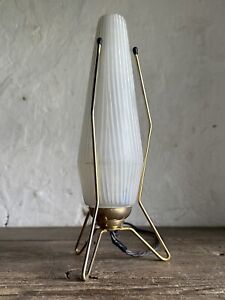Mid Century French / Scandinavian Table Lamp. Sputnik Era. Maison Lunel Style