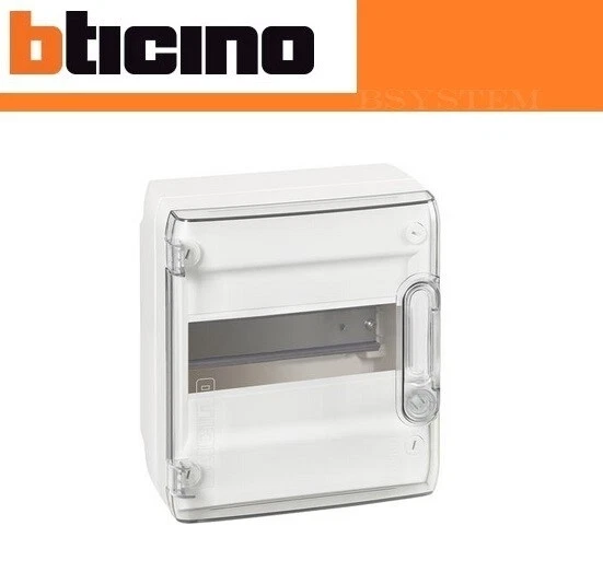 CENTRALINO BTICINO DA PARETE 8 MODULI DIN35 IP40 F305PT8 - Immagine 1 di 1