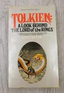 LIN CARTER Tolkien : A Look Behind the Lord of the Rings Paperback Vintage Book - Zdjęcie 1 z 11