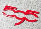 Fiat 595 Abarth NEW SHINY RED COVERS OVERLAYS - CONVERT 500 TO 595