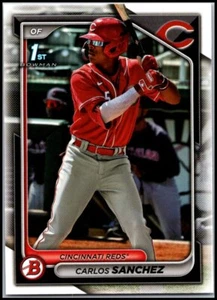 Bowman Prospects #BP-25 2024 Carlos Sánchez - ¡Primer ENVÍO GRATUITO! - Imagen 1 de 2