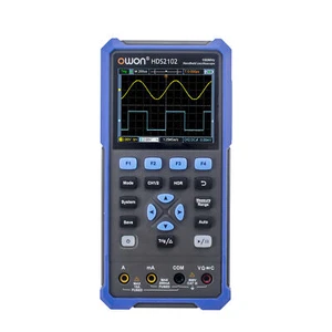 Osciloscopio digital Owon serie HDS2102/2202 100 MHz/200 MHz 2 canales verdadero RMS - Imagen 1 de 27
