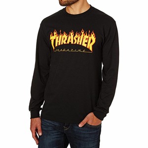 camiseta manga longa thrasher