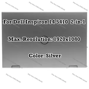 14" Dell Inspiron 14 5410 2-in-1 LCD FHD Touch Screen Assembly Display Complete - Picture 1 of 7