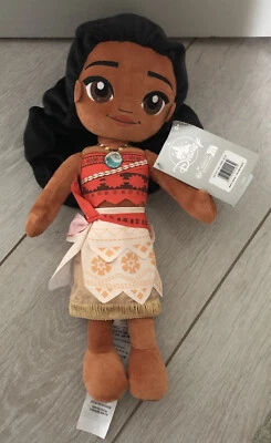 Peluche / Plush / Plüsch SOFT DOLL VAIANA / Poupée Souple Moana Disneyland Paris