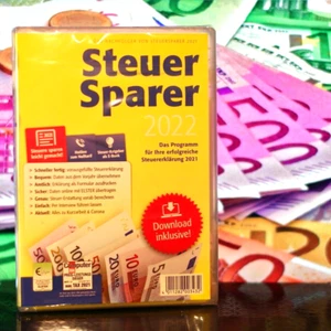 LIDL SteuerSparer 2022 CD-ROM für Steuererklärung 2021 *Neu&OVP* incl. Download - Bild 1 von 14