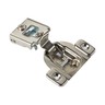 Blum 39C Compact Cabinet Hinges - 1 Inch Overlay, Self-Close, Screw-On Nickel