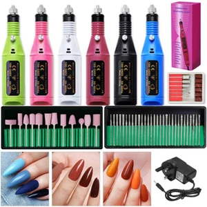 Toe Nail Grinder For Thick Toenails Set Manicure And Pedicure Professional Self - Picture 1 of 21