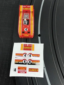 Aurora AFX Sunoco #4 Thermal Print Decals w/better chrome than original - Picture 1 of 3