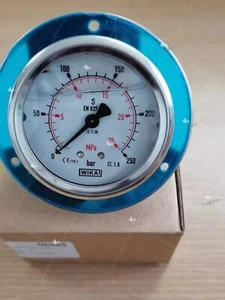 1PC NEW Mechanical pressure gauge 213.53.063 0-25MPA 0-250bar#W2260H WX - Picture 1 of 1