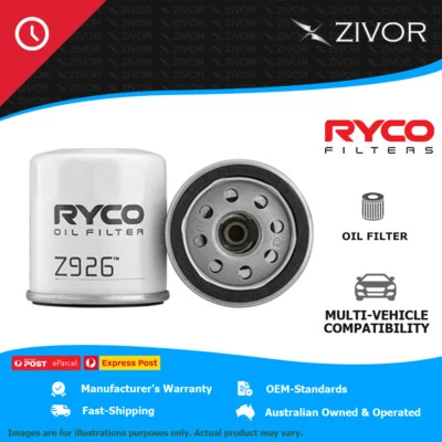 New RYCO Oil Filter Spin On For MAZDA CX-5 KF 2.5L PY SkyActiv-G Z926 - image 1 of 4