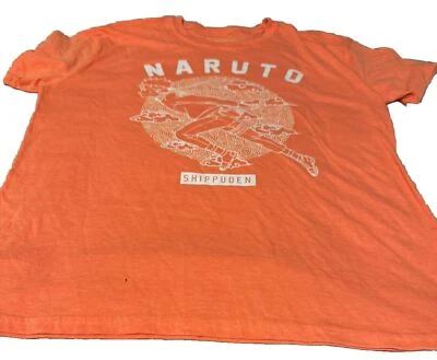 Camiseta Naruto Niños Mediana Naranja Nueva Con Etiquetas Foto 1 de 4