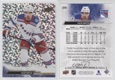 2022-23 Upper Deck Series 2 Speckled Rainbow Foil Filip Chytil #375